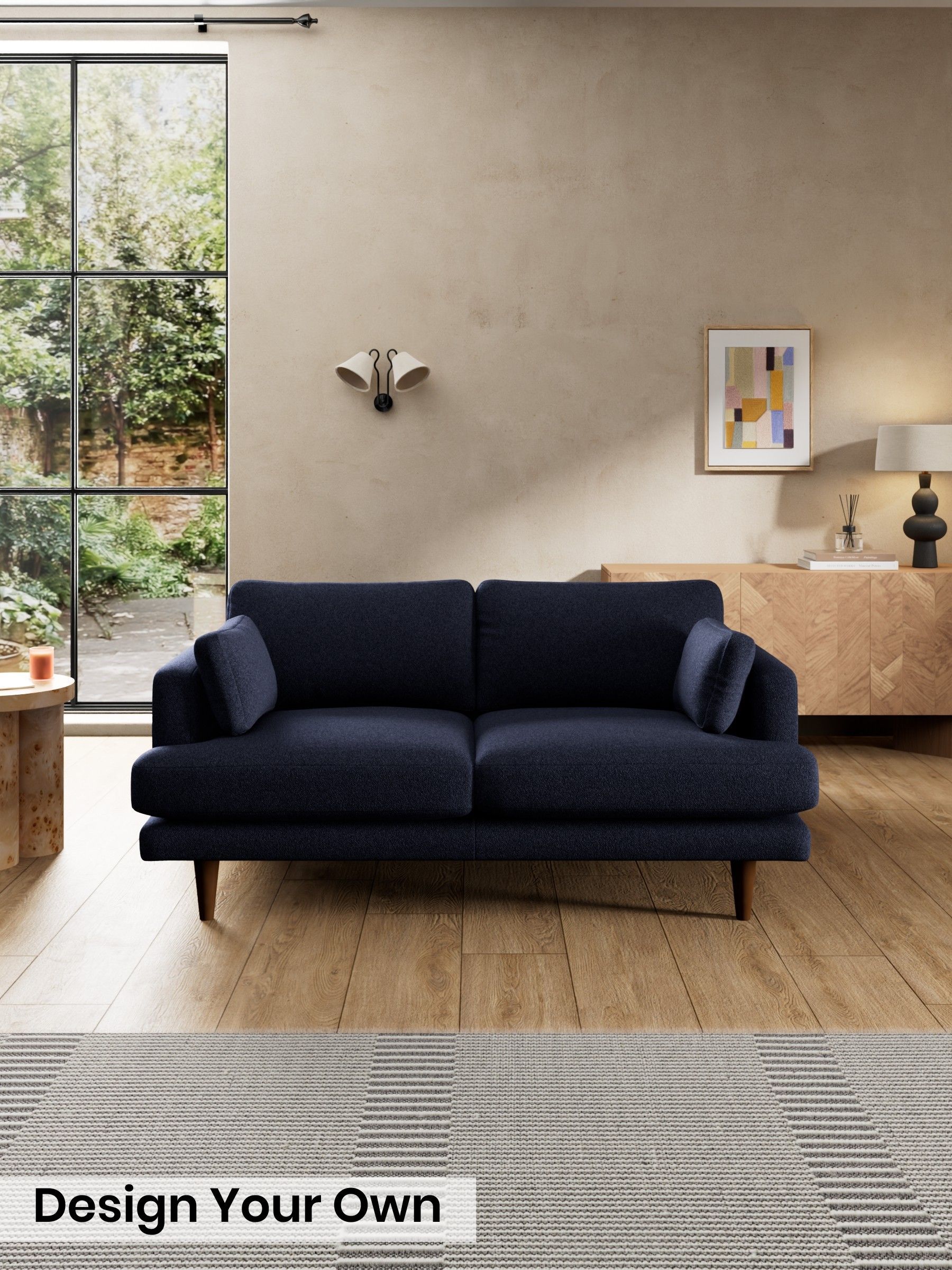 Soft Touch Boucle/Navy Blue - Otis By Made