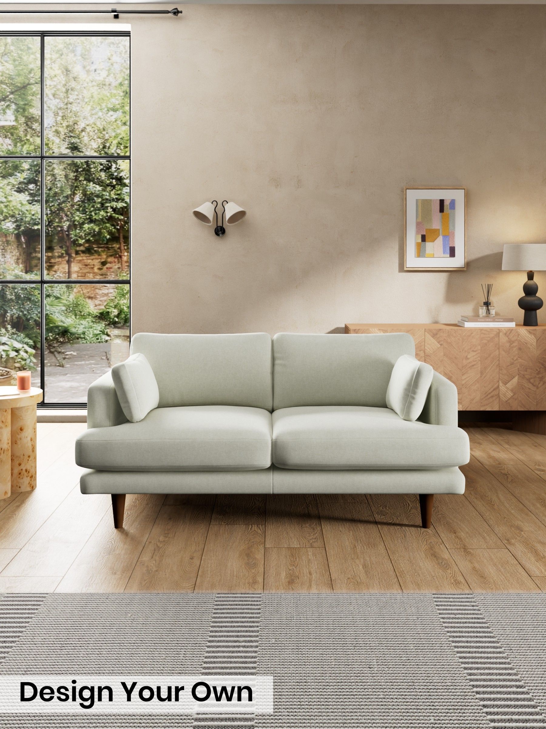 Textured Slub Weave/Light Natural - Otis By Made