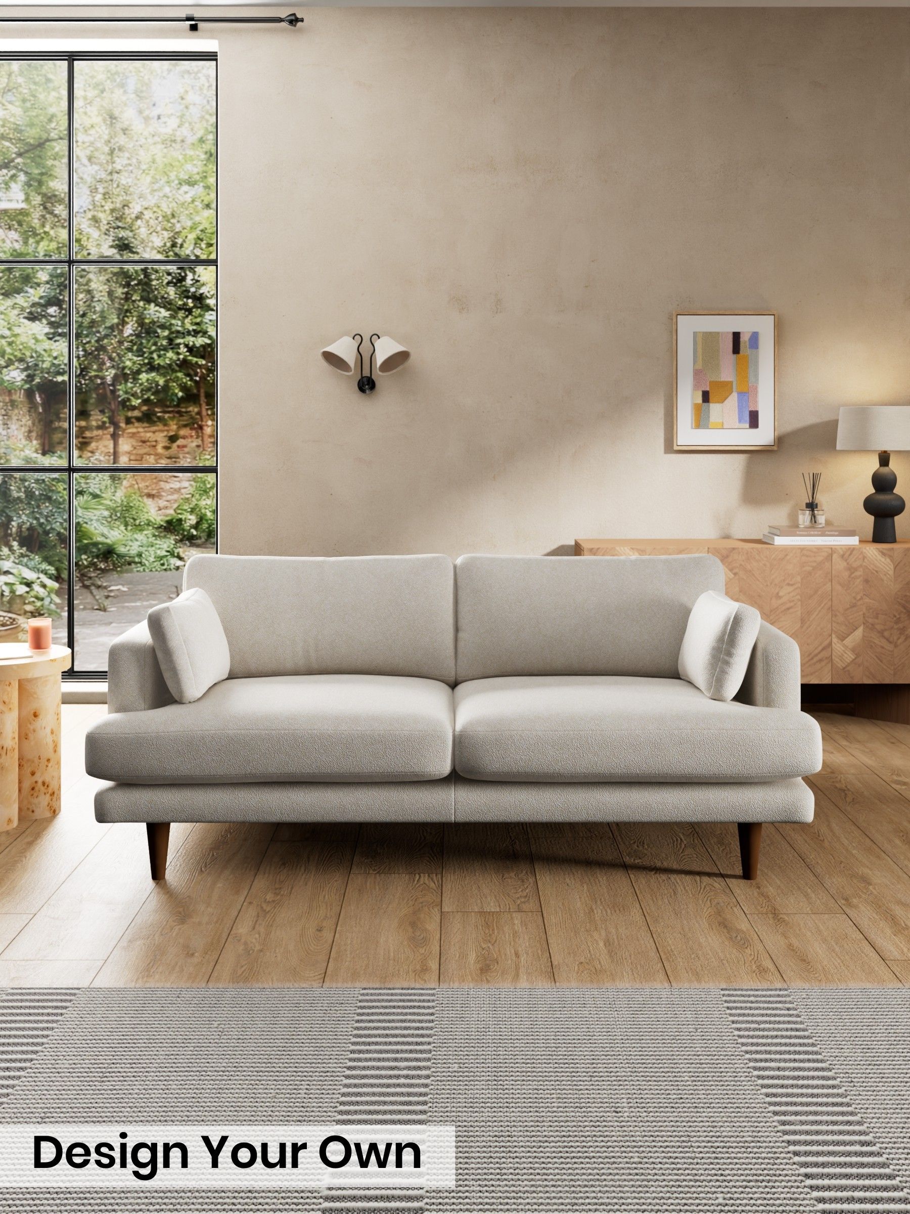 Soft Touch Boucle/Off White - Otis By Made