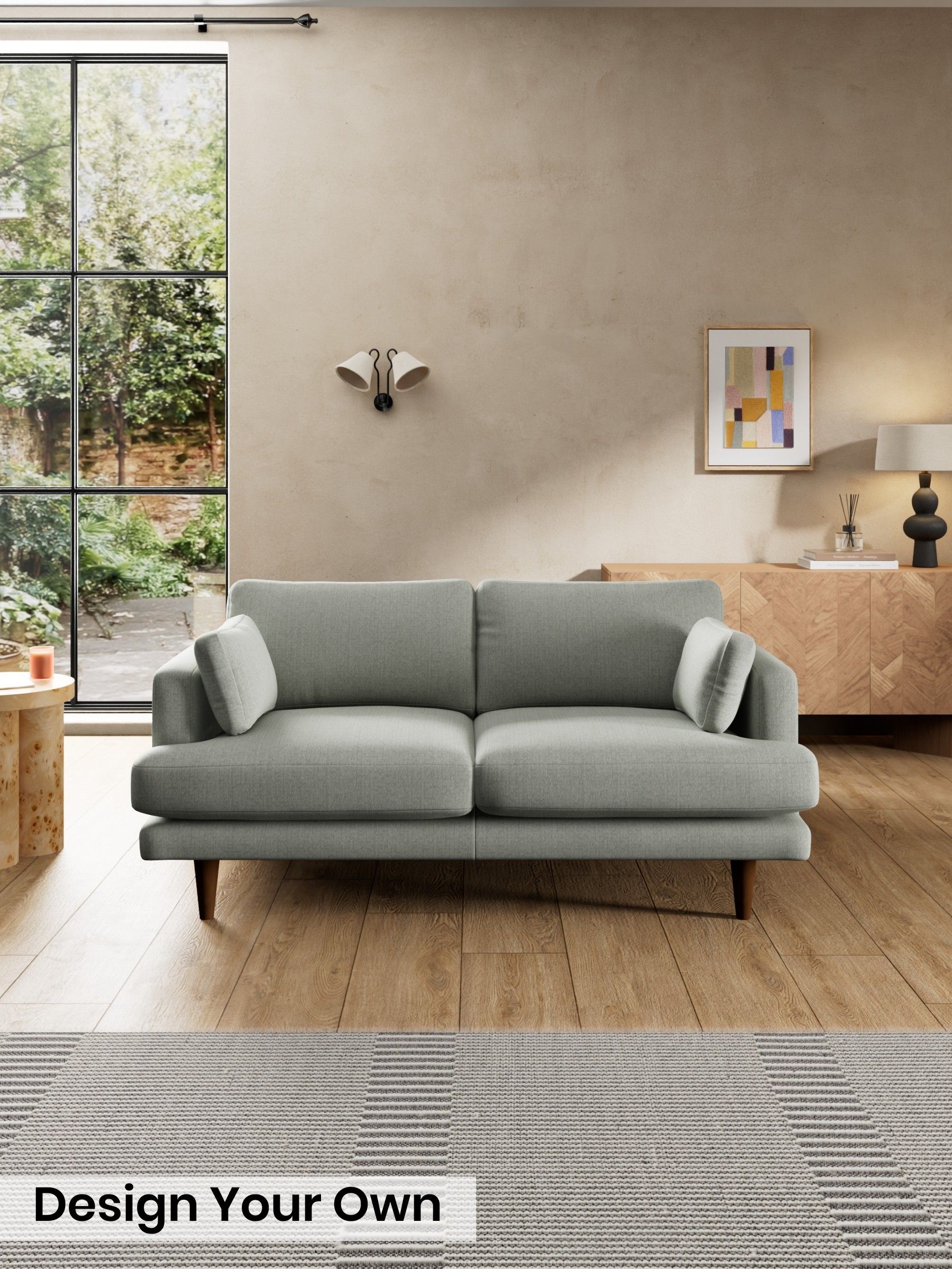 Textured Slub Weave/Pumice Grey - Otis By Made