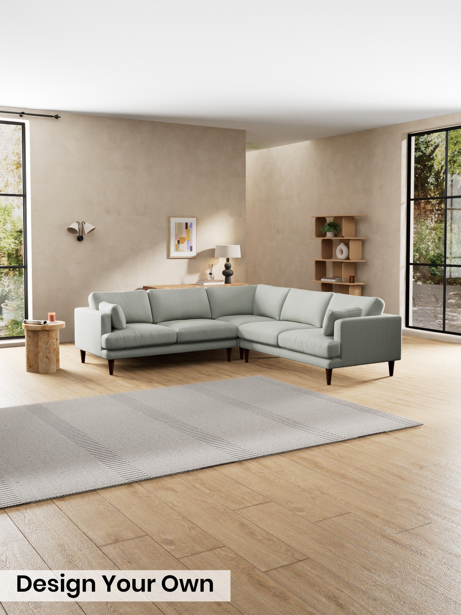 Textured Slub Weave/Pumice Grey - Otis By Made