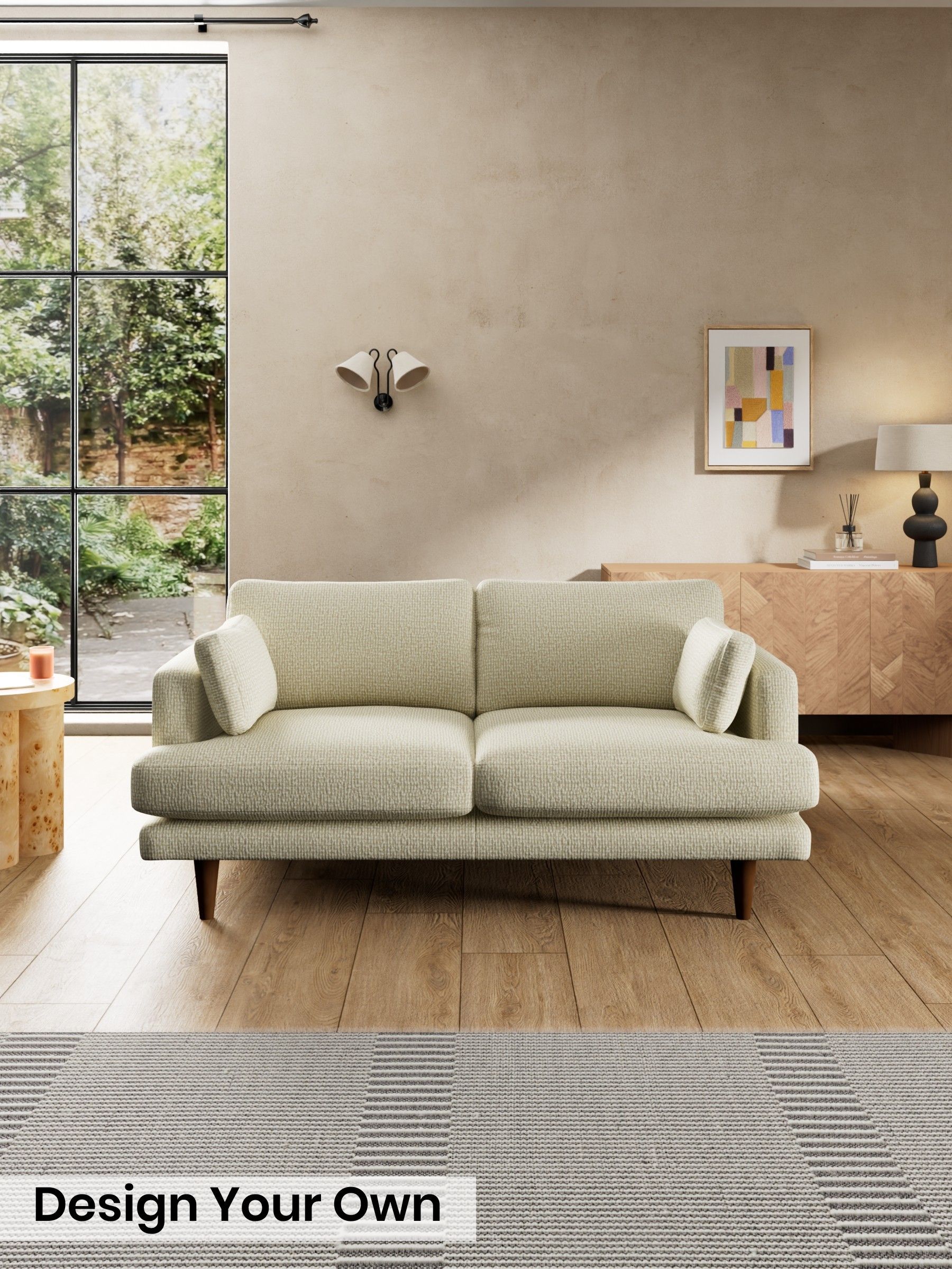 Tonal Boucle/Natural Oatmeal - Otis By Made