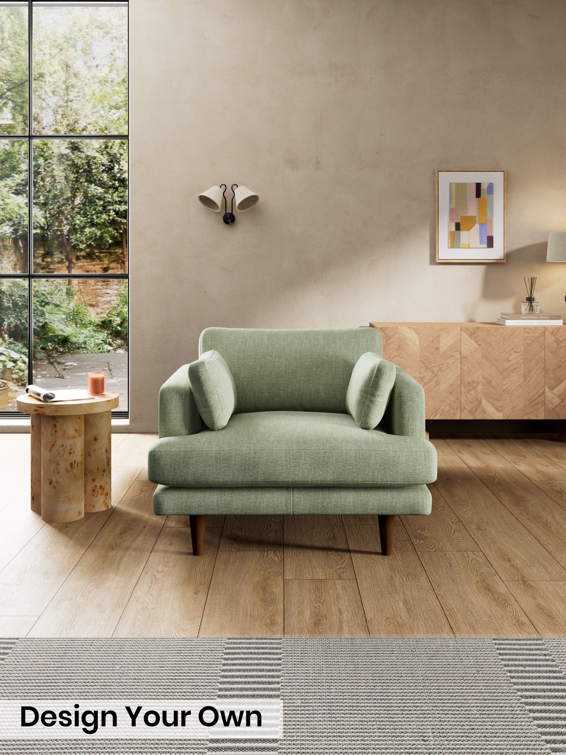 Woven Fleck/Sage Green - Otis By Made