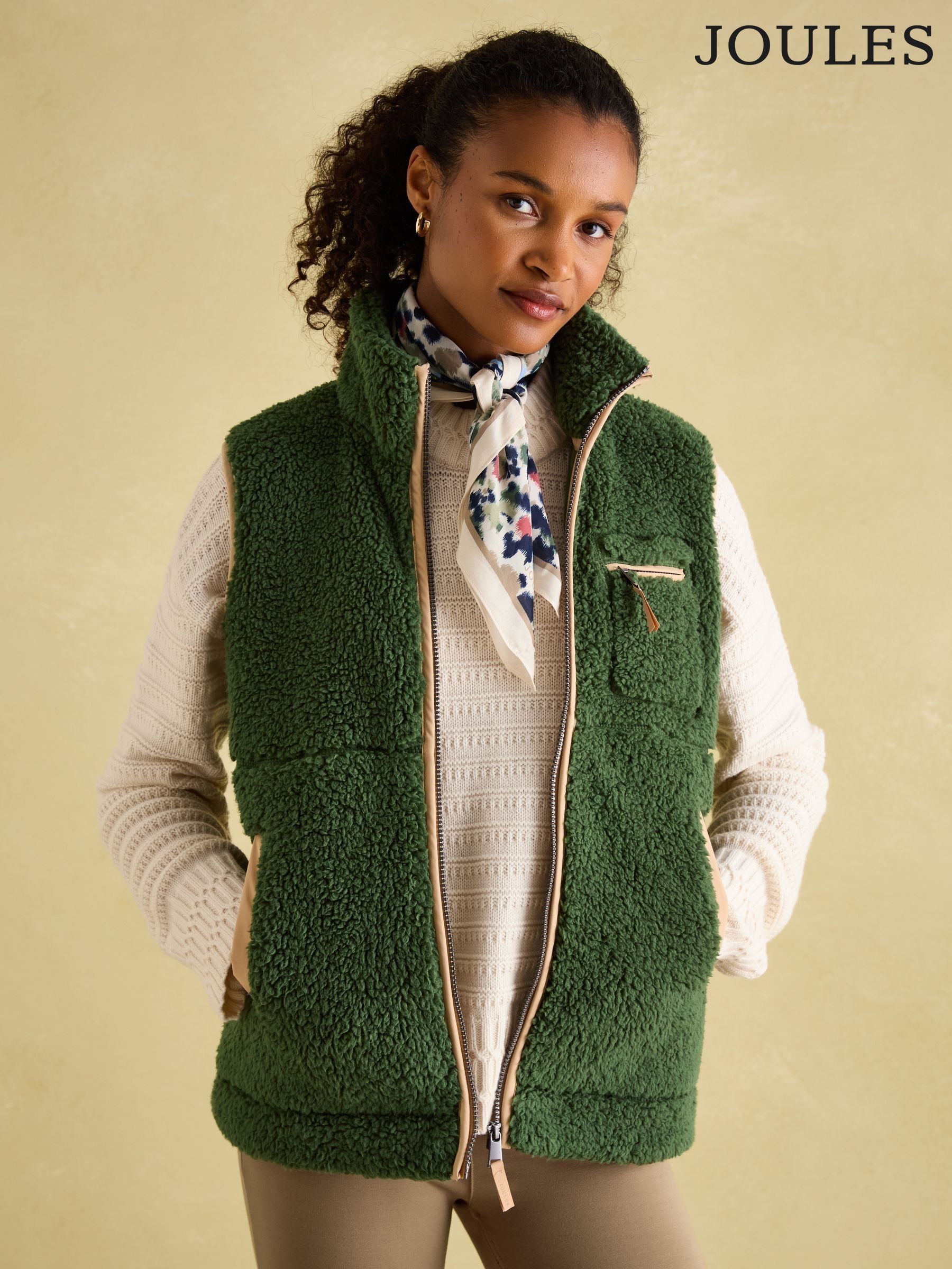Mallory Green Fleece Gilet (531967) | £59.95