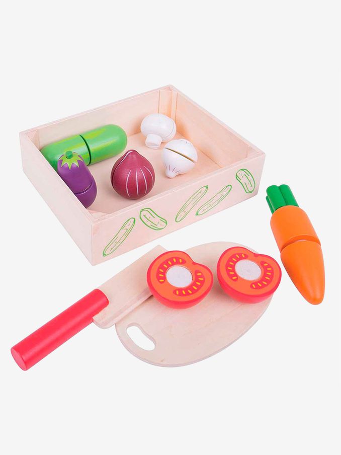 Bigjigs Cutting Veg Crate (535673) | £10