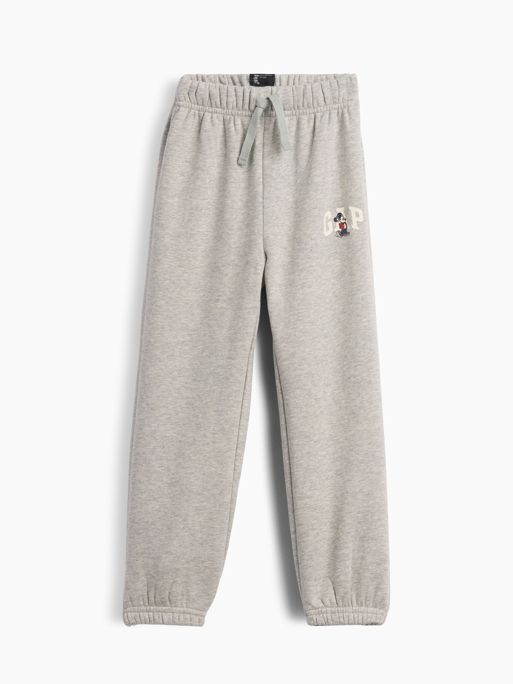 Grey Mickey Mouse - Disney Mickey Mouse Relaxed Pull On Logo Joggers