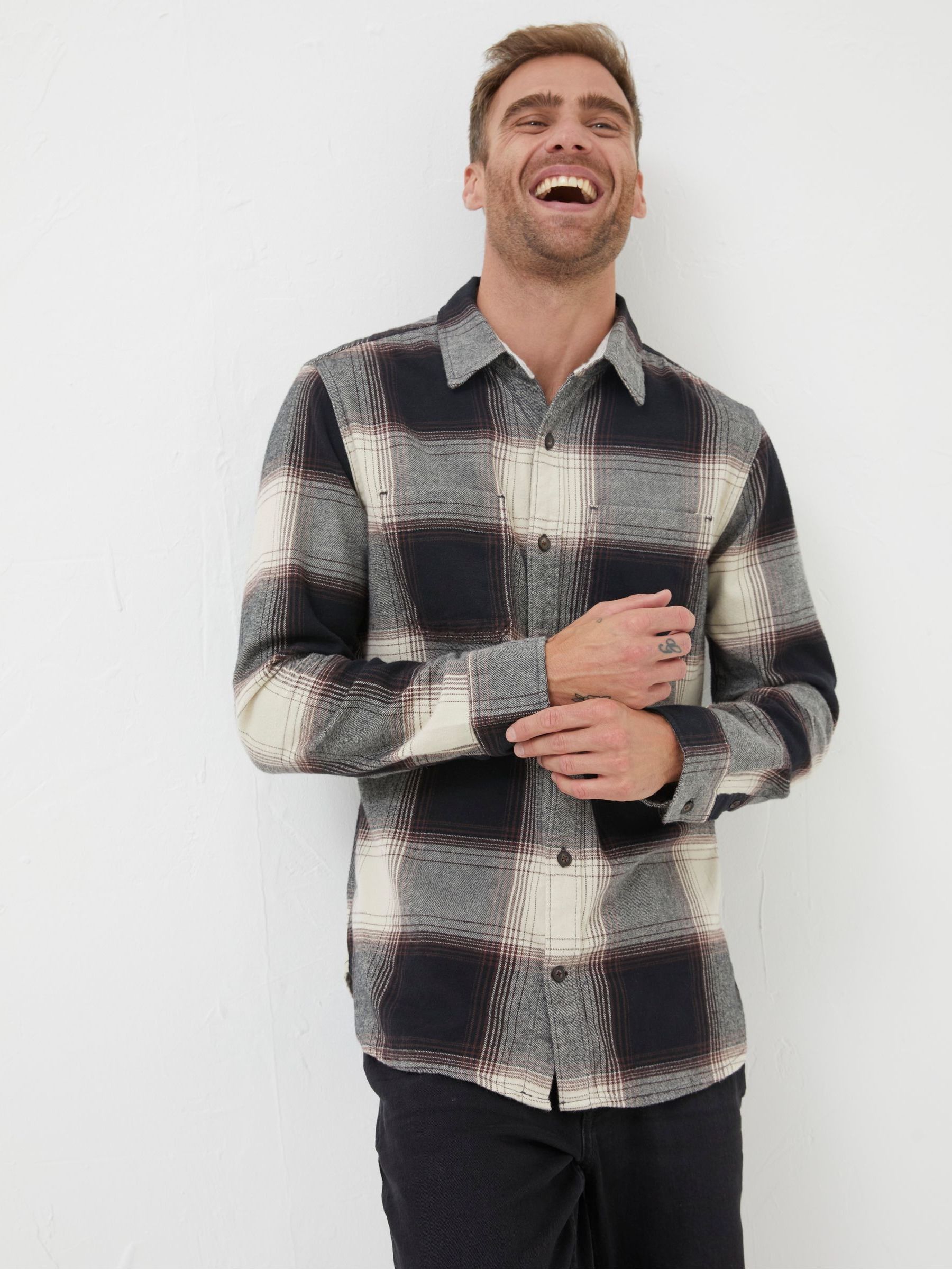 Black Selby Check Shirt (543677) | £25