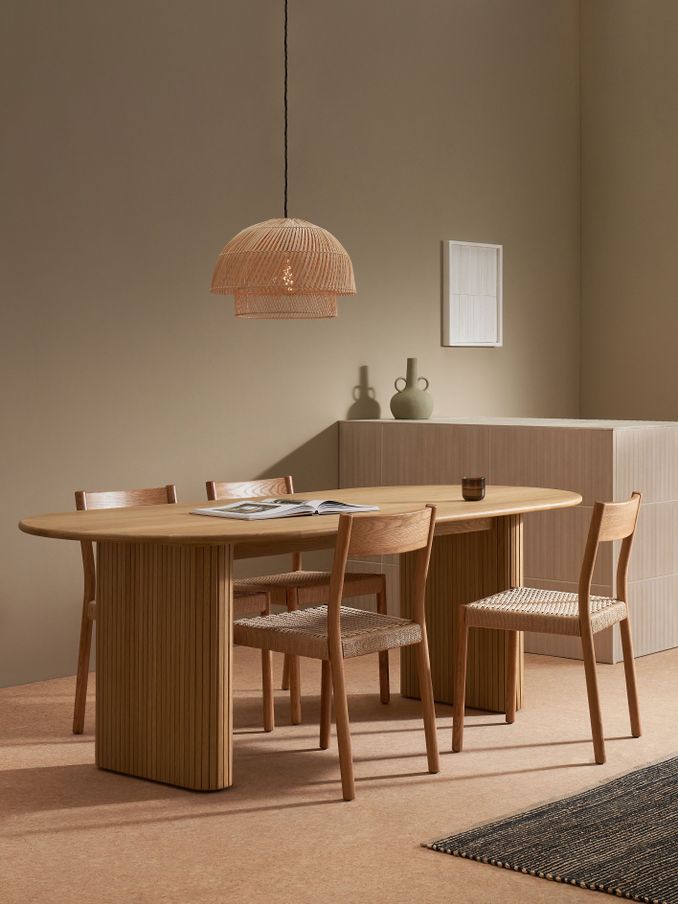 Tambo 8 Seat Dining Table in Oak (544136) | £1,099