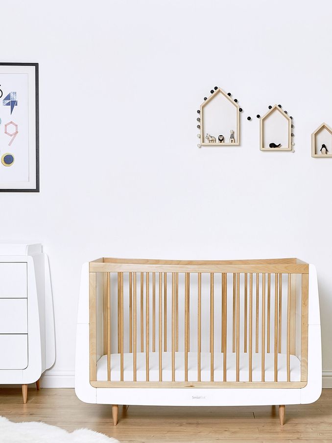 Snuz Natural SnuzKot Skandi Cot Bed (548265) | £349