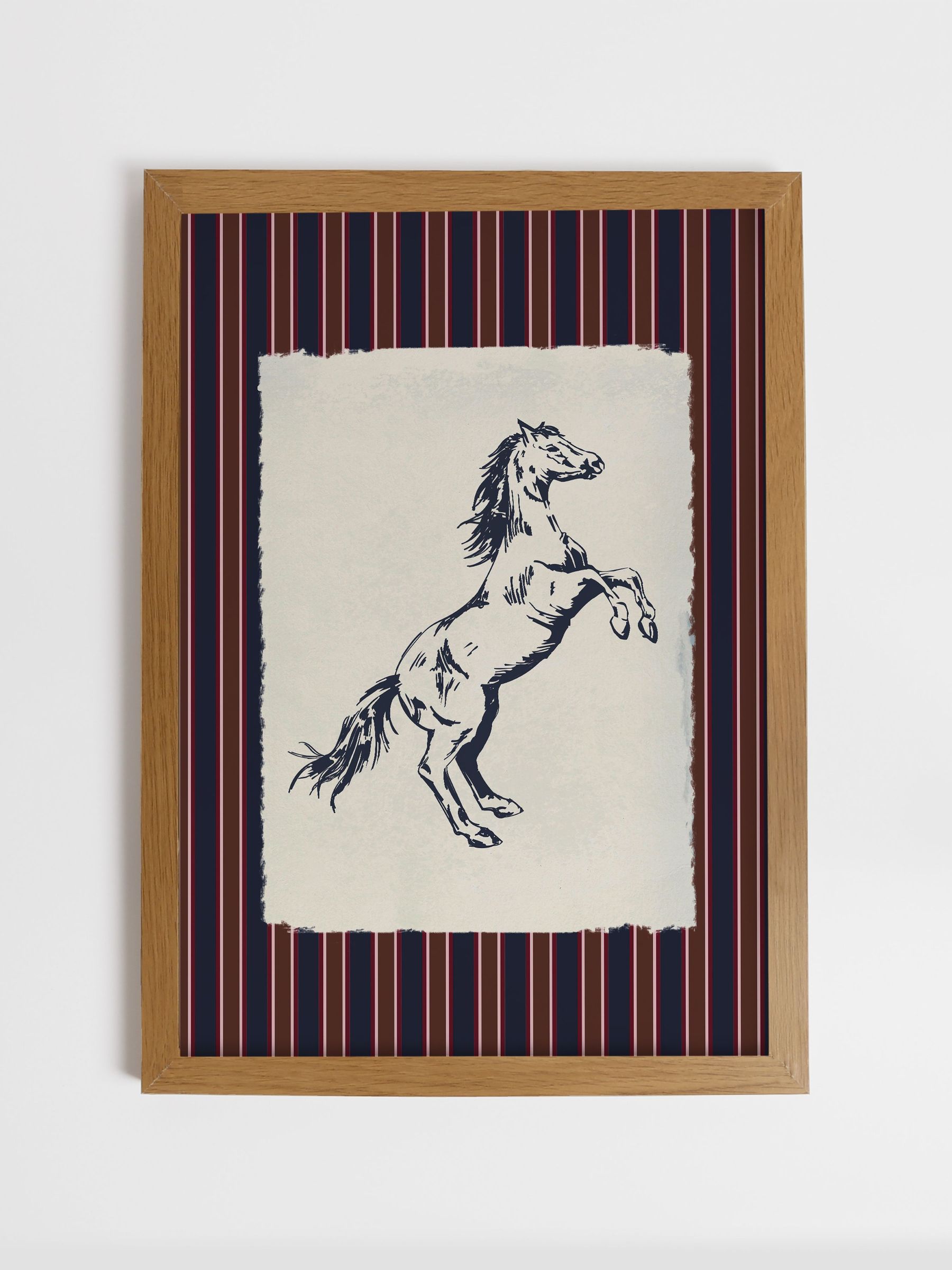 Mane Event Wood Framed Print Wall Art