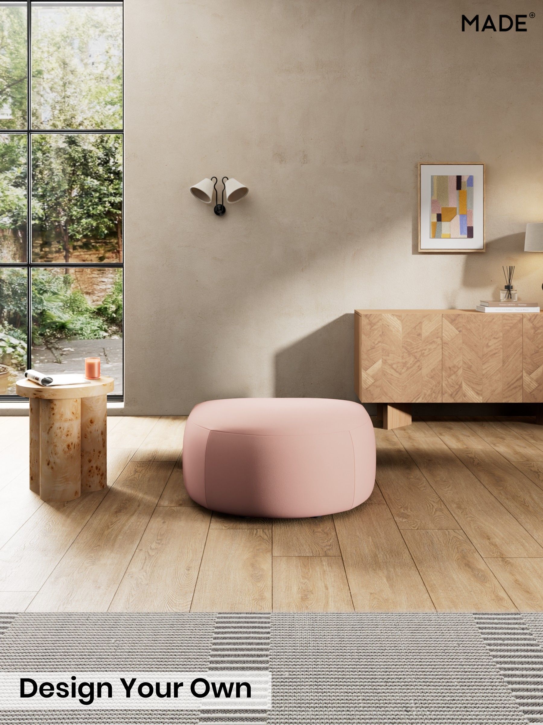Matt Velvet Easy Clean/Blush Pink - Soma By Made
