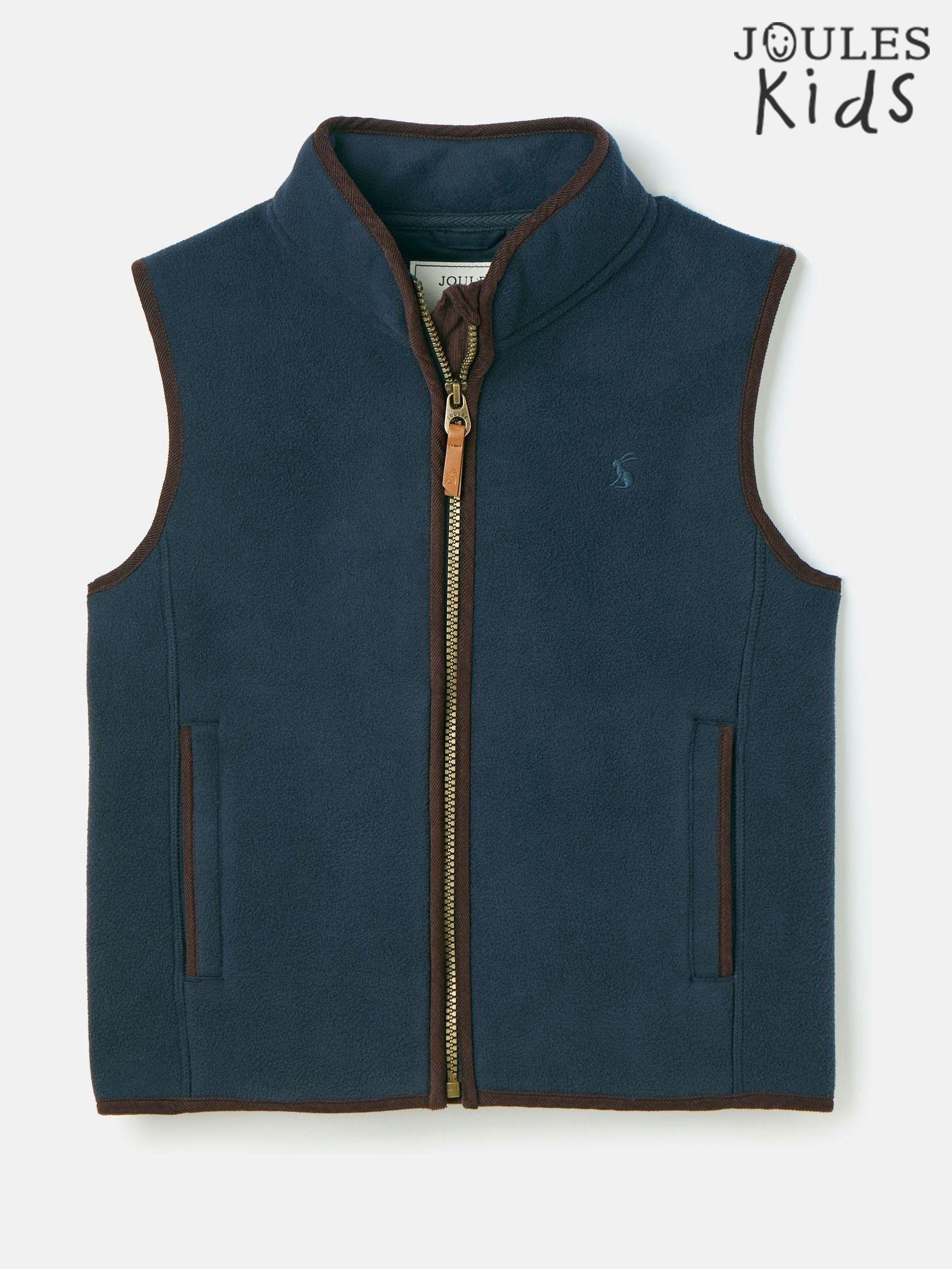 Kids' Coxton Blue Fleece Gilet (562205) | £29 - £32
