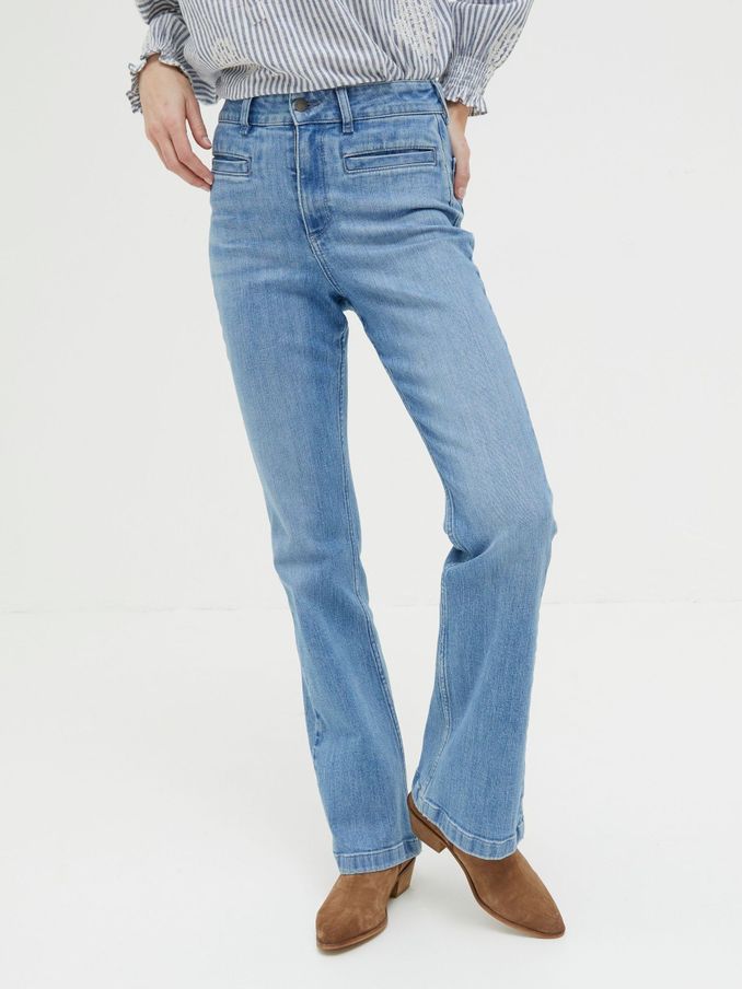 Blue Fly Flare Jeans (563910) | £35