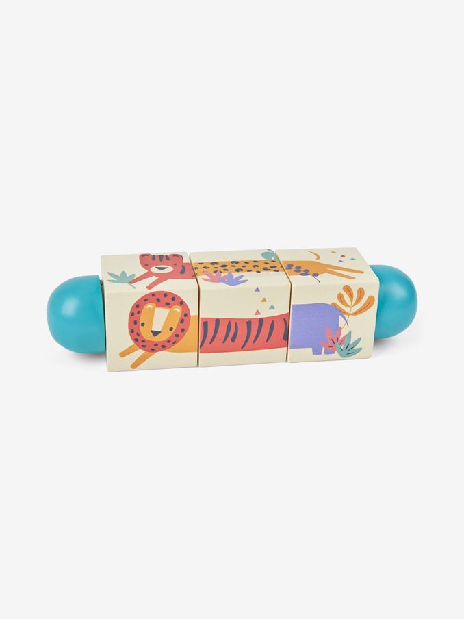 Safari Wooden Twist Blocks (564172) | £10