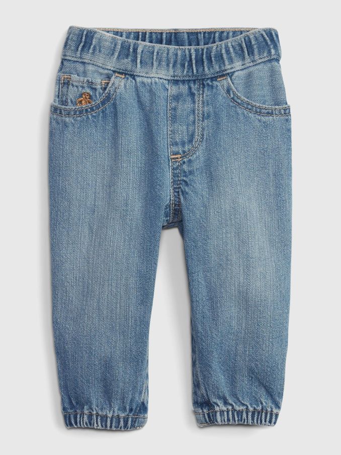 Blue Pull On Bubble Jeans (Newborn-24mths) (566806) | £20
