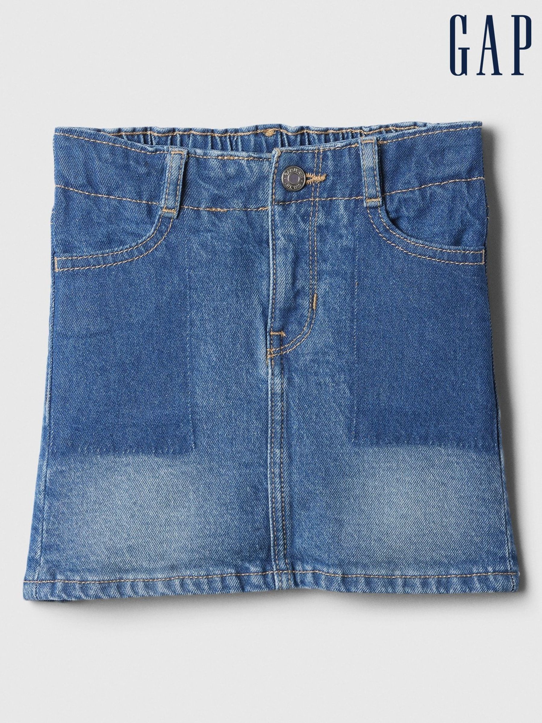 Blue Denim Skirt (Newborn-5yrs) (569247) | £10