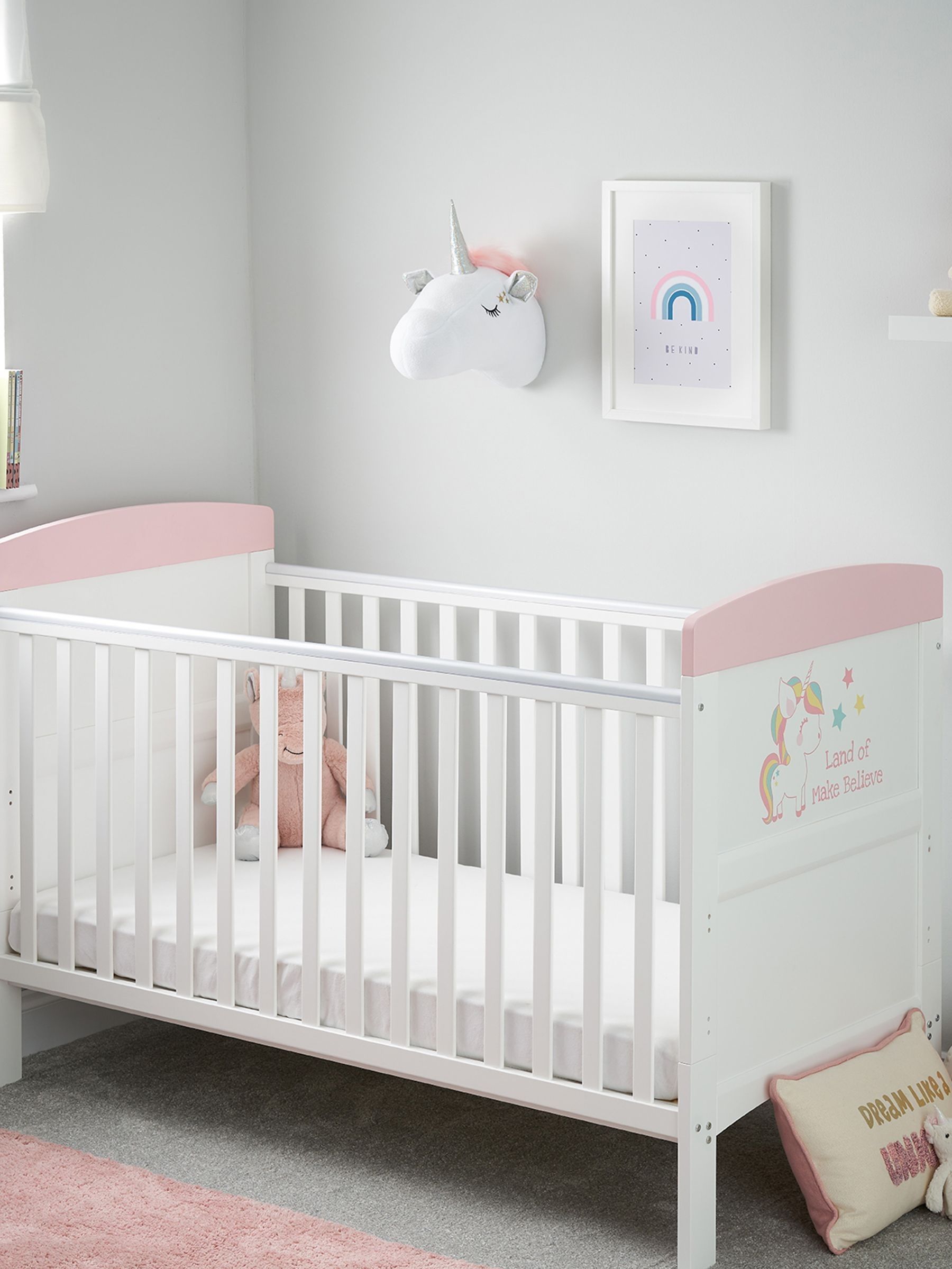 Obaby White Grace Inspire Cot Bed (575762) | £195