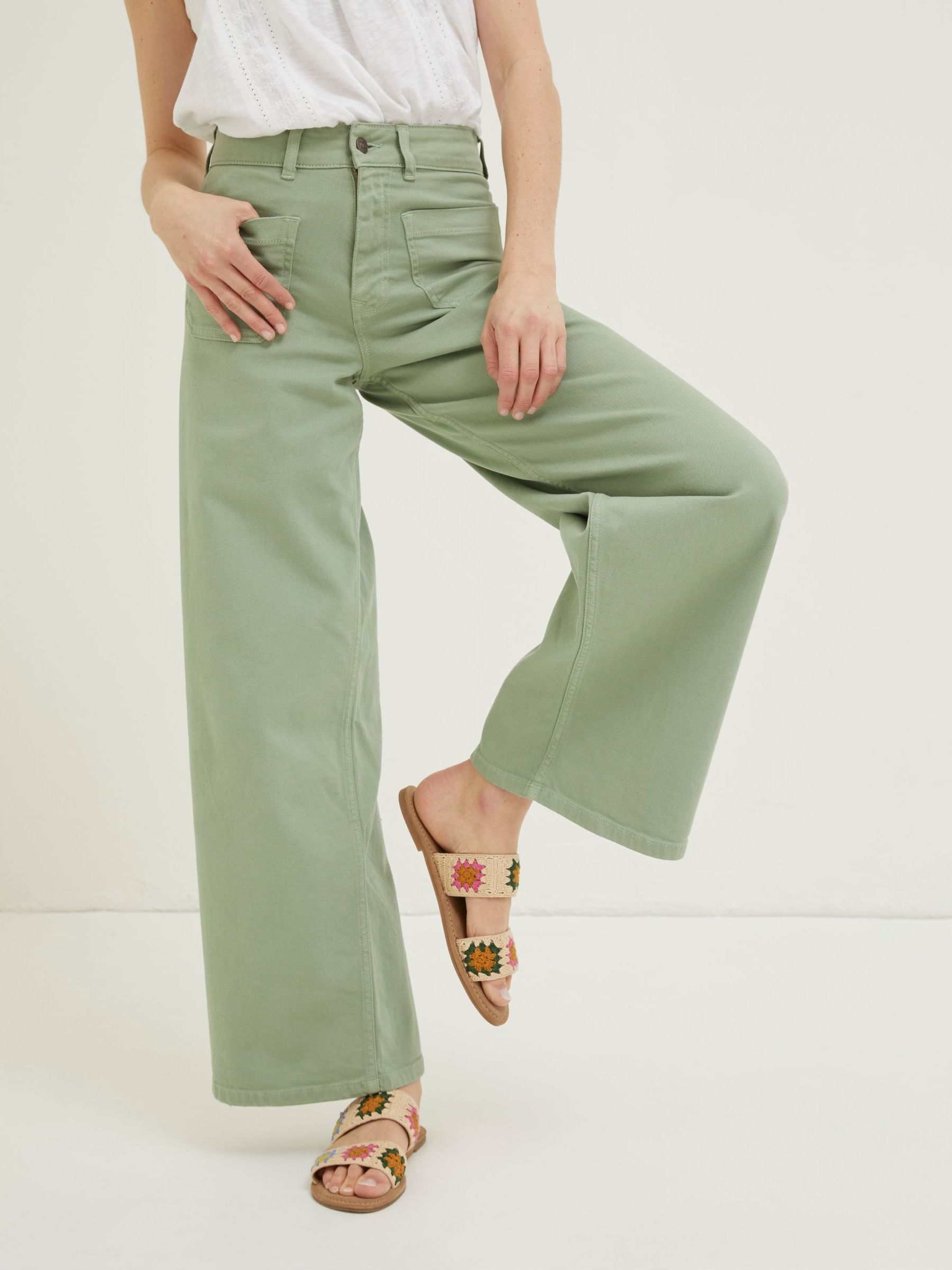 Green Cassie Marine Straight Jeans (589467) | £32