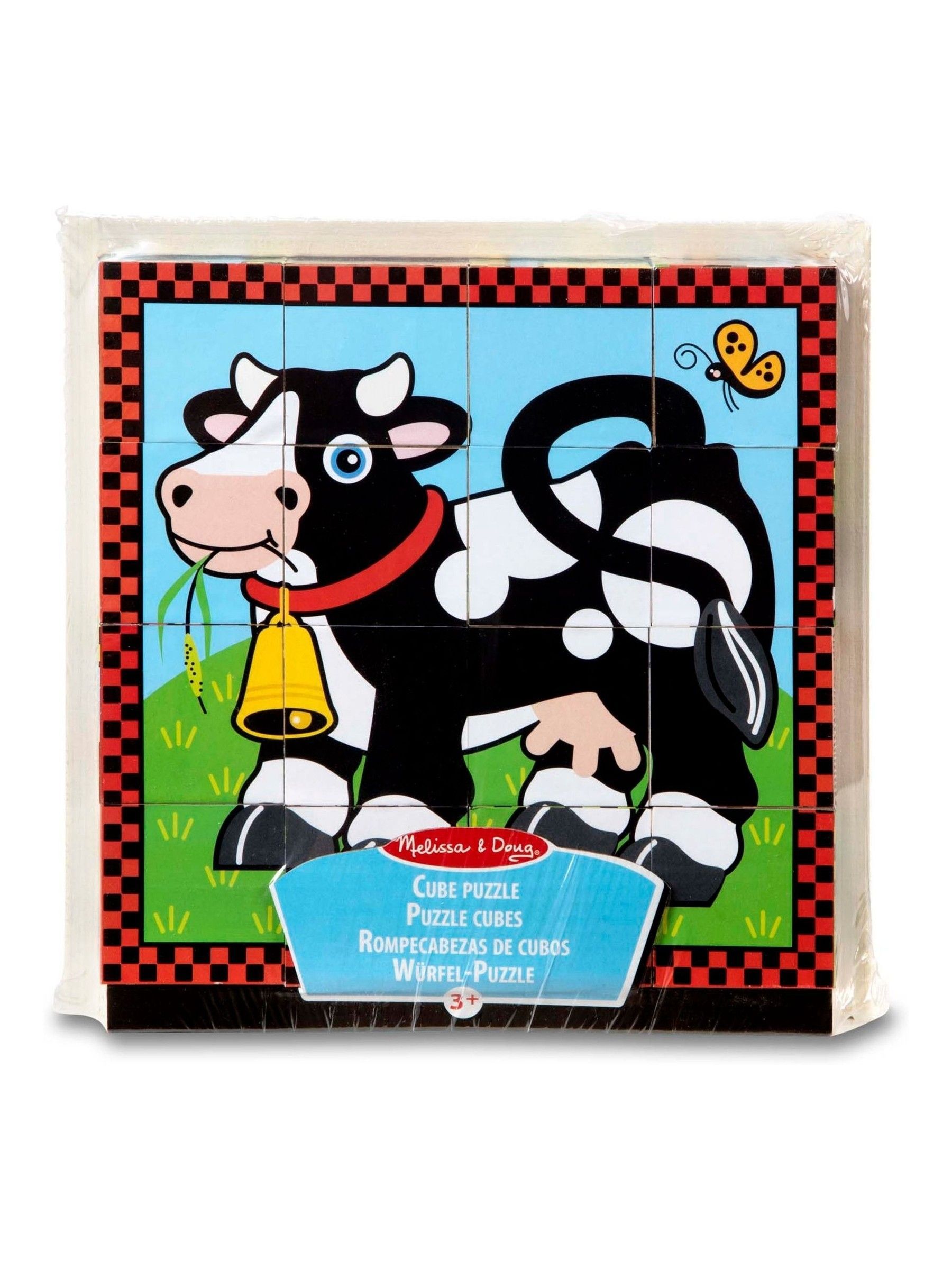 Melissa & Doug Farm Cube Puzzle (590717) | £15