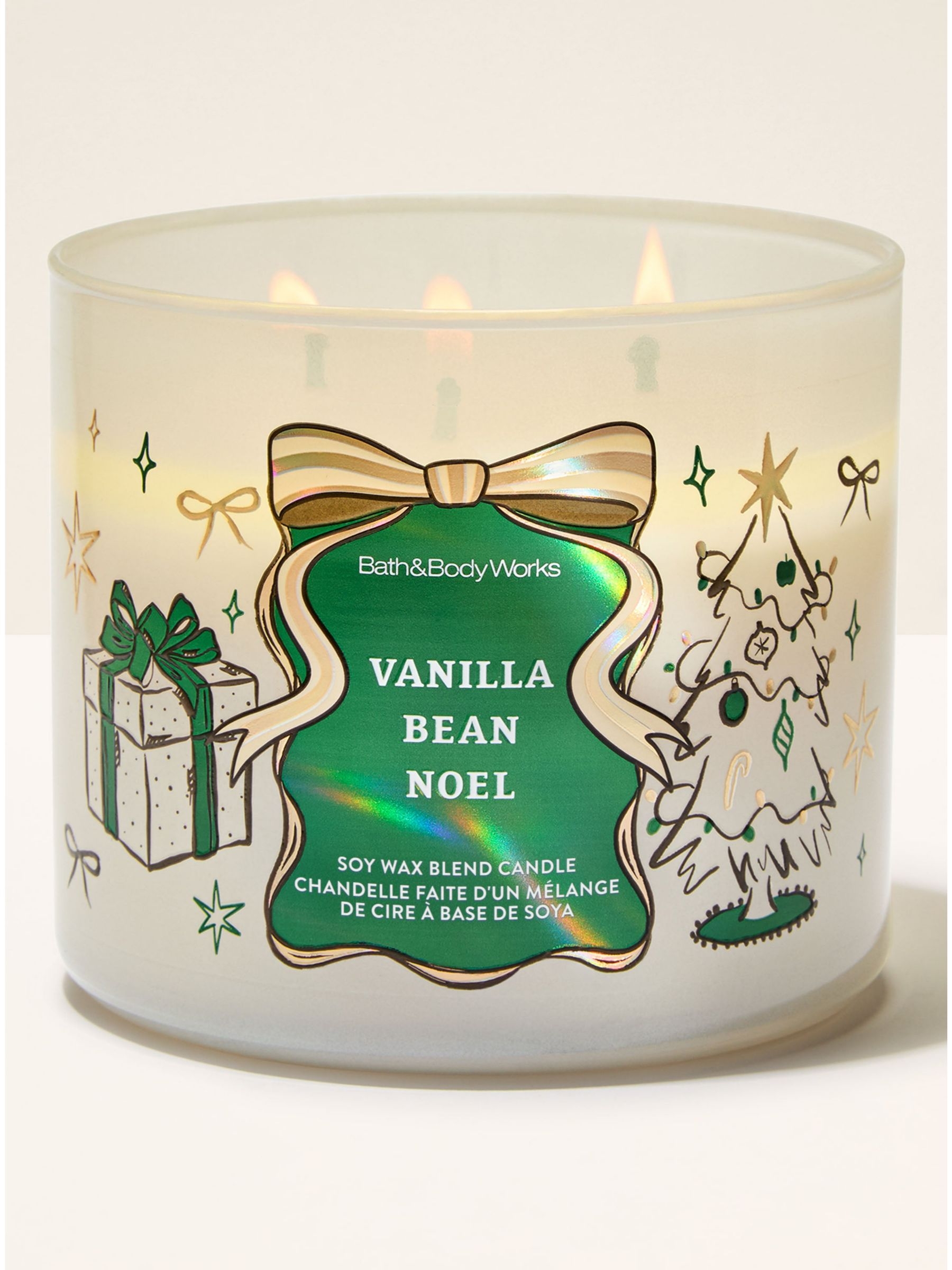 3-wick Candle 411g