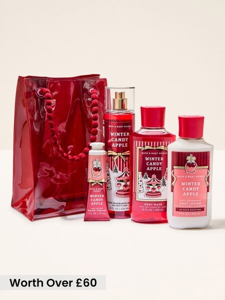 Clear - Winter Candy Apple Gift Set (worth Over £60)