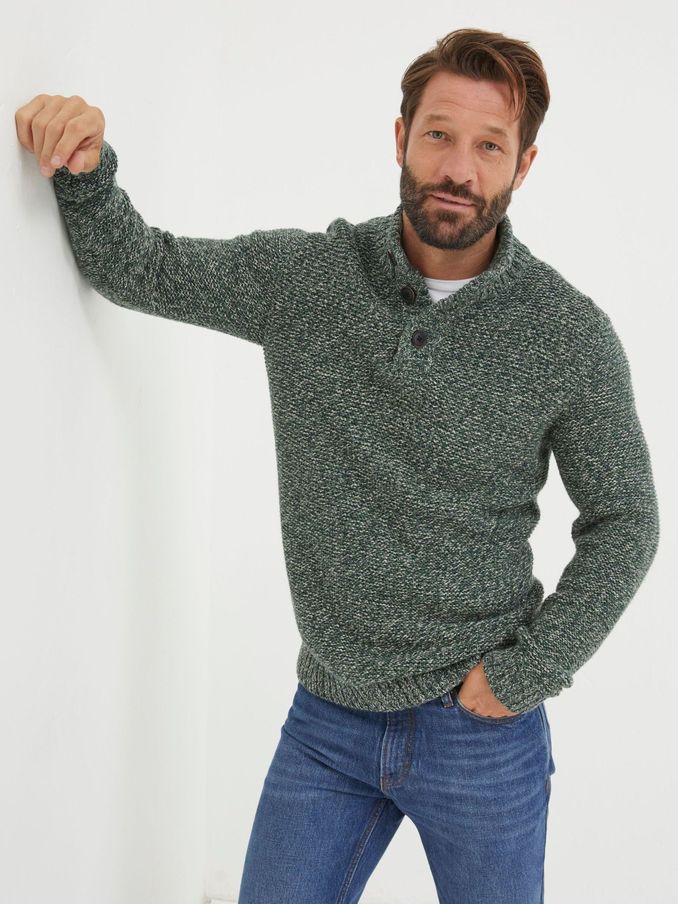 Green Half Neck Jumper (616162) | £20