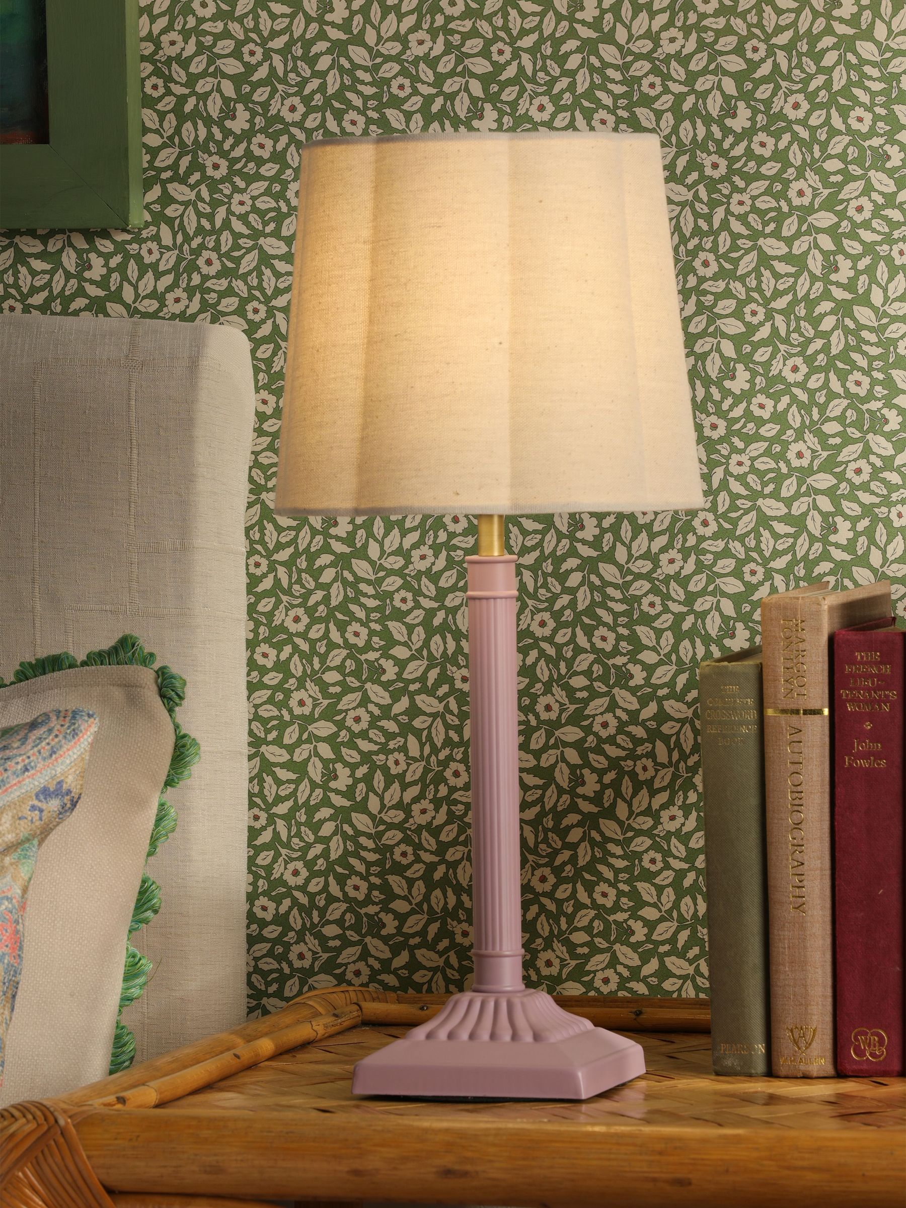 Buscot Square Base Table Lamp With Shade