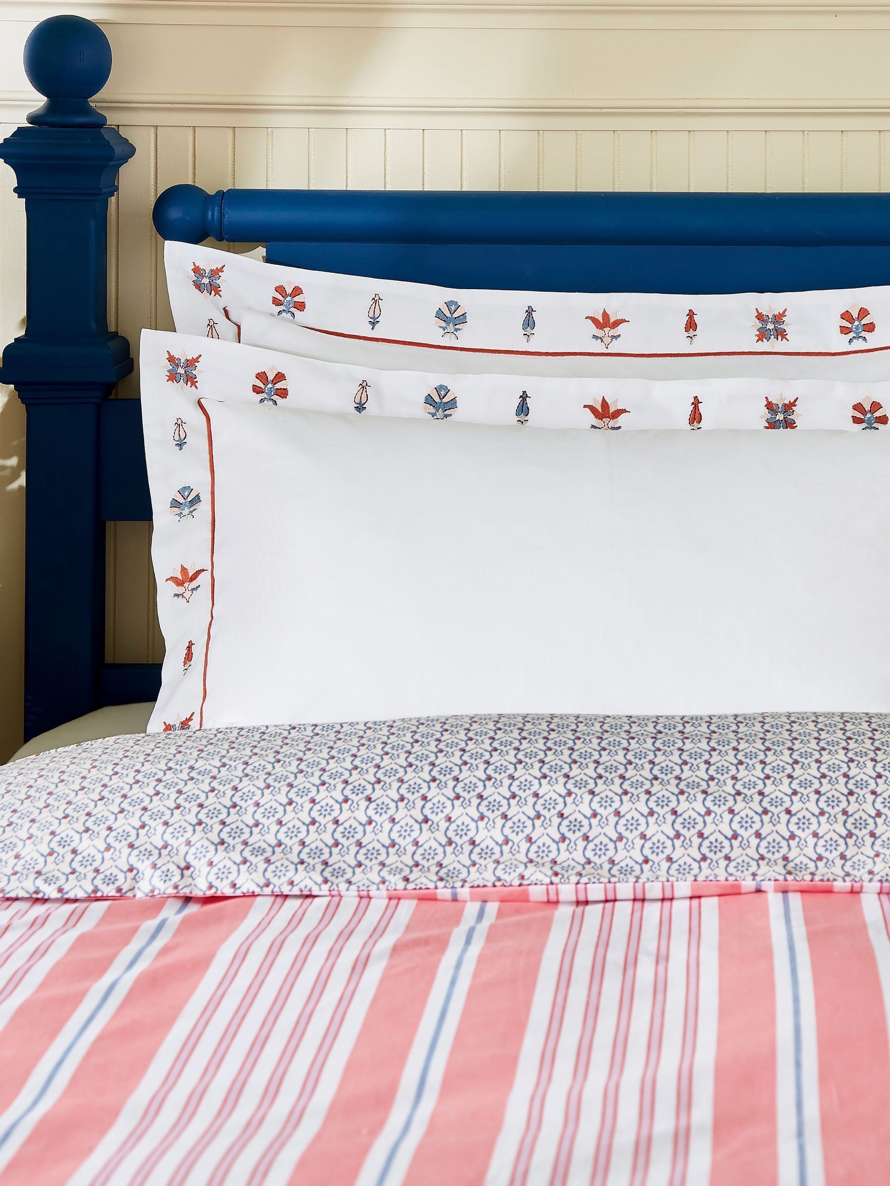 Siesta To Fiesta Embroidered Pillowcase Pair