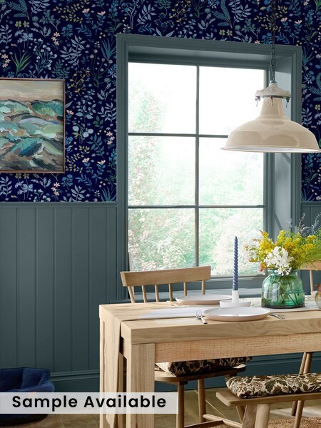 Holcombe Floral Wallpaper