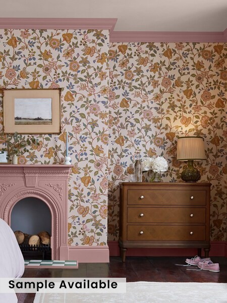 Scot Floral 10m Wallpaper