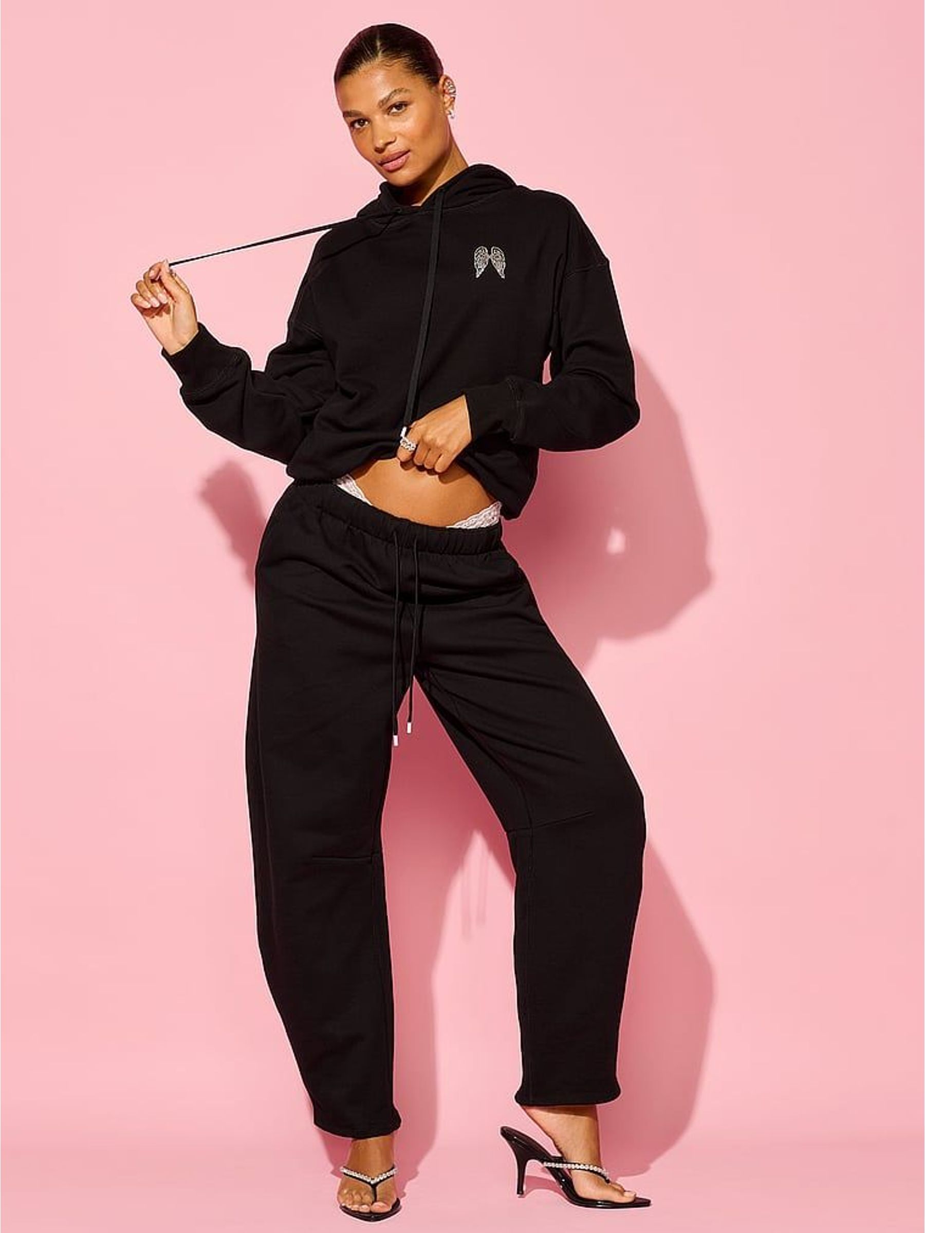 Black - Barrel Fashion Show Fleece Joggers