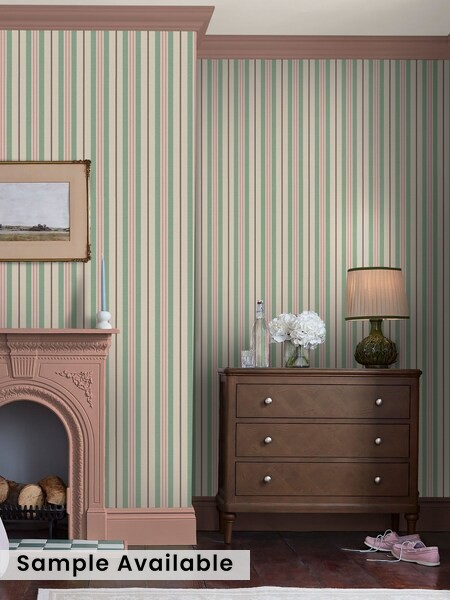 Grove Stripe Wallpaper 10m
