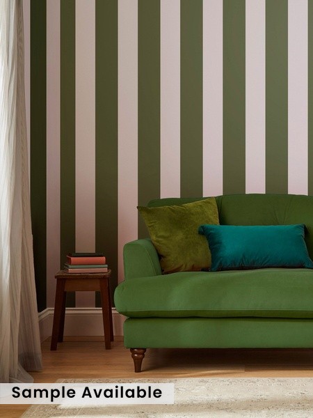 Harborough Stripe 10m Wallpaper