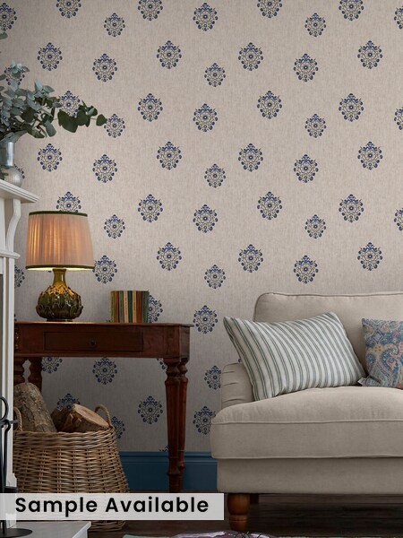 Grove Motif Print 10m Wallpaper