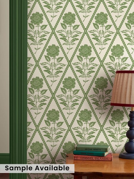 Juliette Floral Print 10m Wallpaper