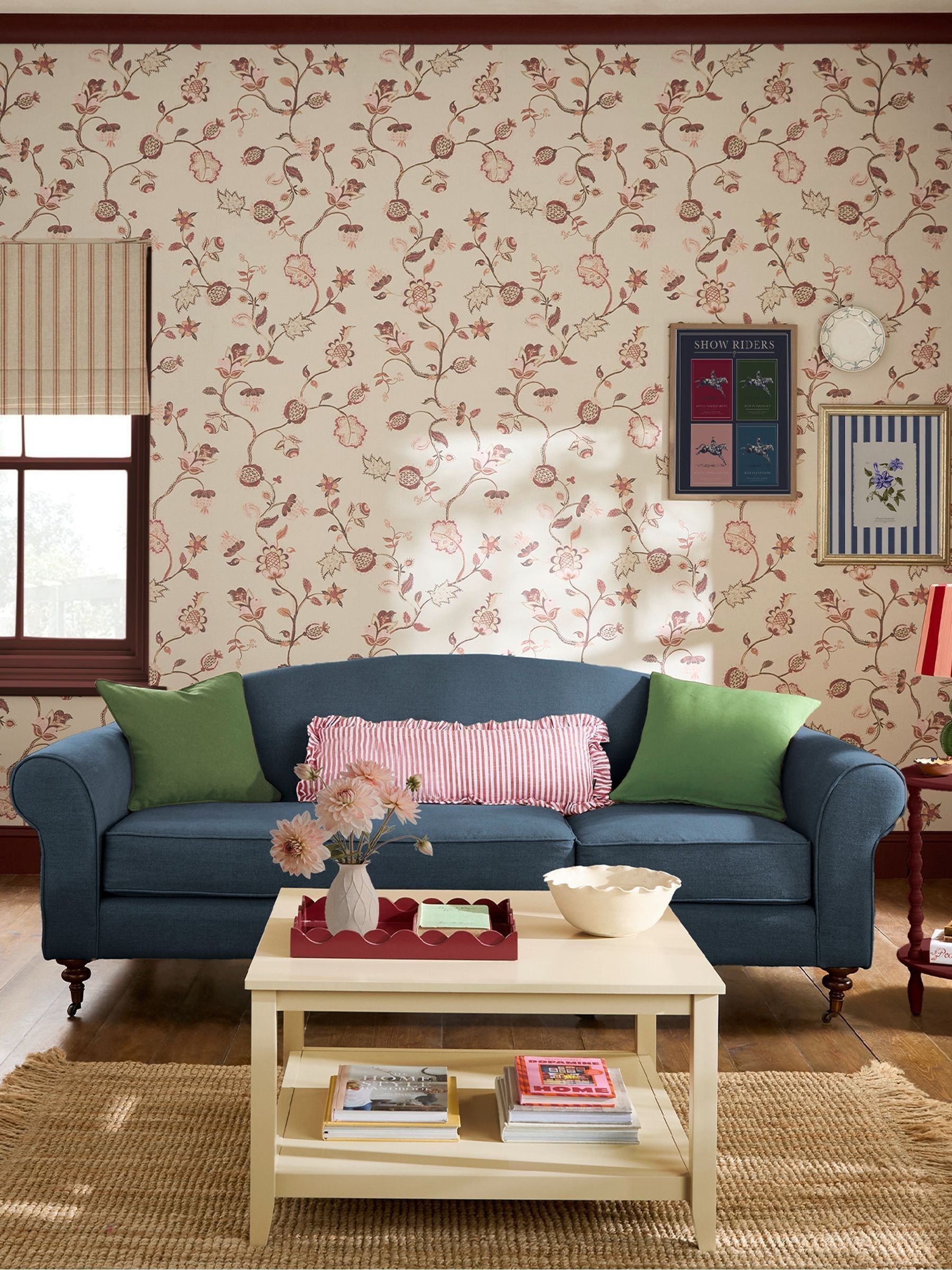 Tree Of Life Floral 10m Wallpaper