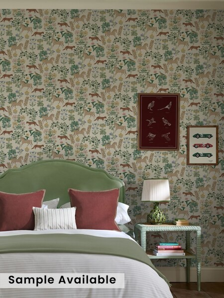Folk Forest Floral 10m Wallpaper