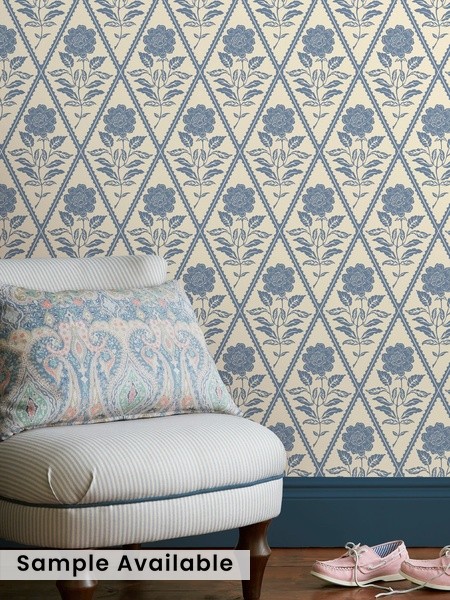 Juliette Floral Print 10m Wallpaper