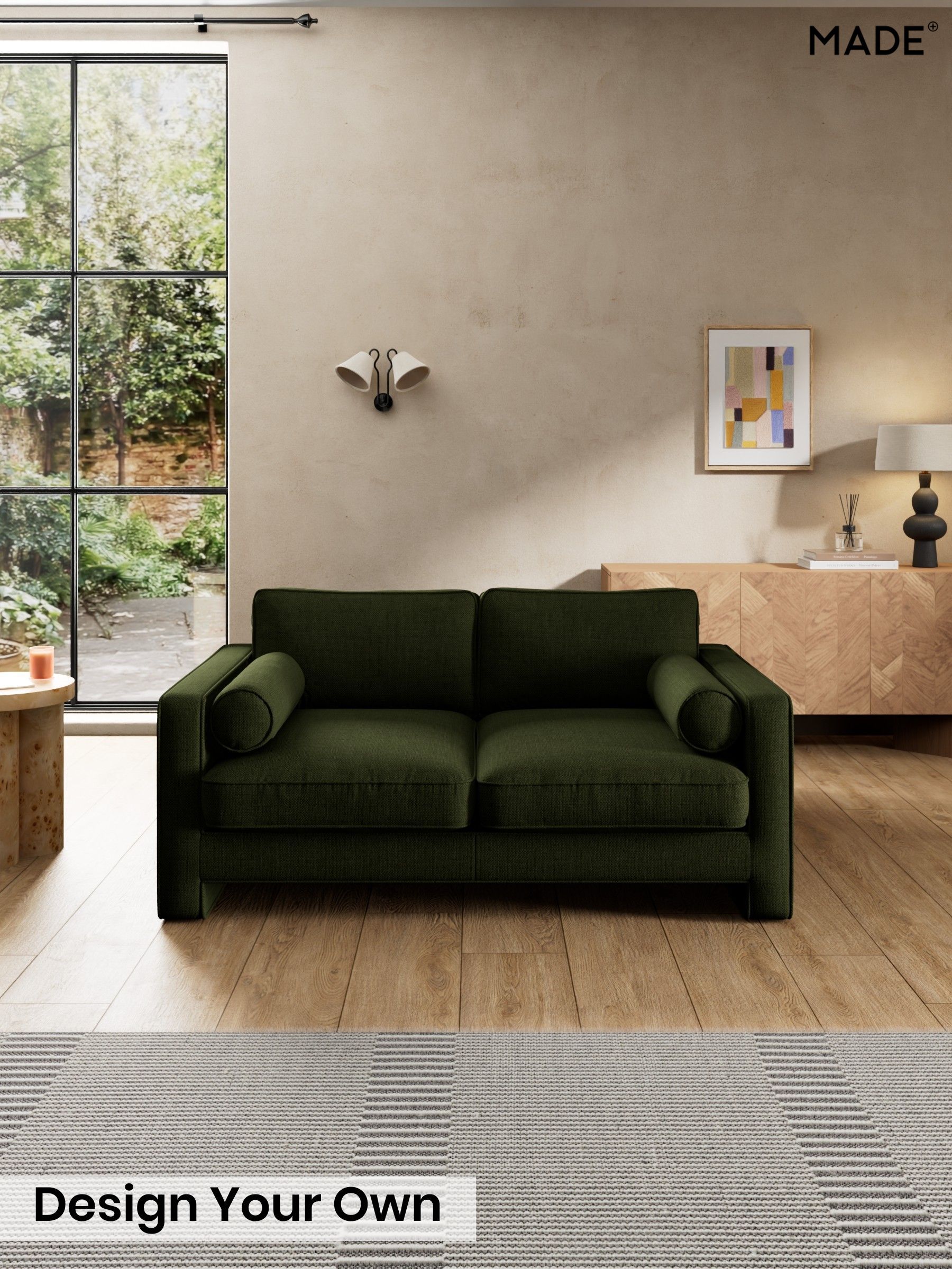Basket Weave/Olive Green - Holloway By Made