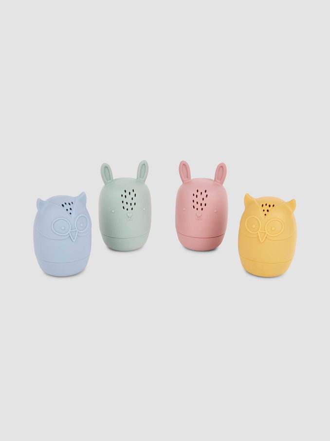 Set of 4 Woodland Bath Squirters (628428) | £12
