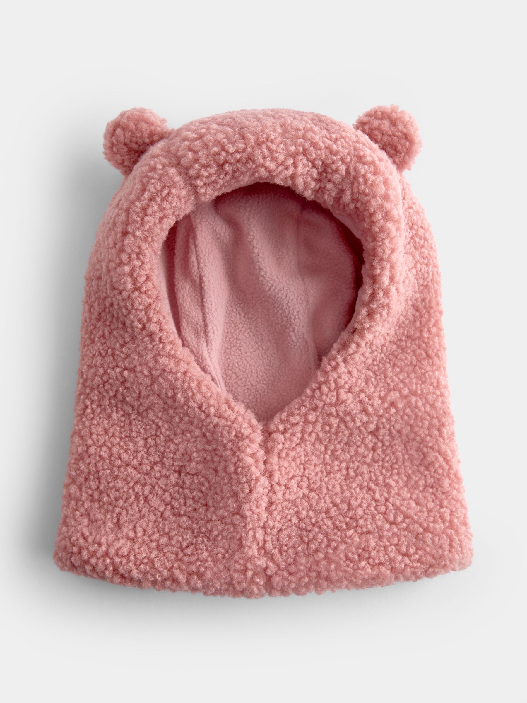 Pink - Bear Borg Balaclava Hat