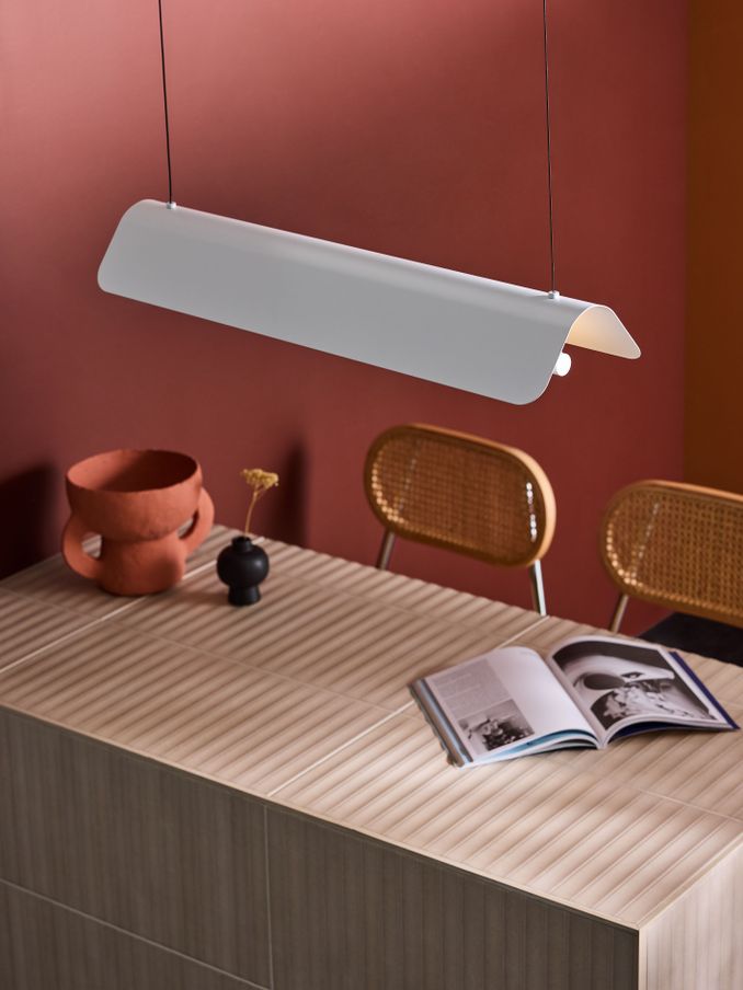 Ellis Ceiling Light in White (632411) | £45