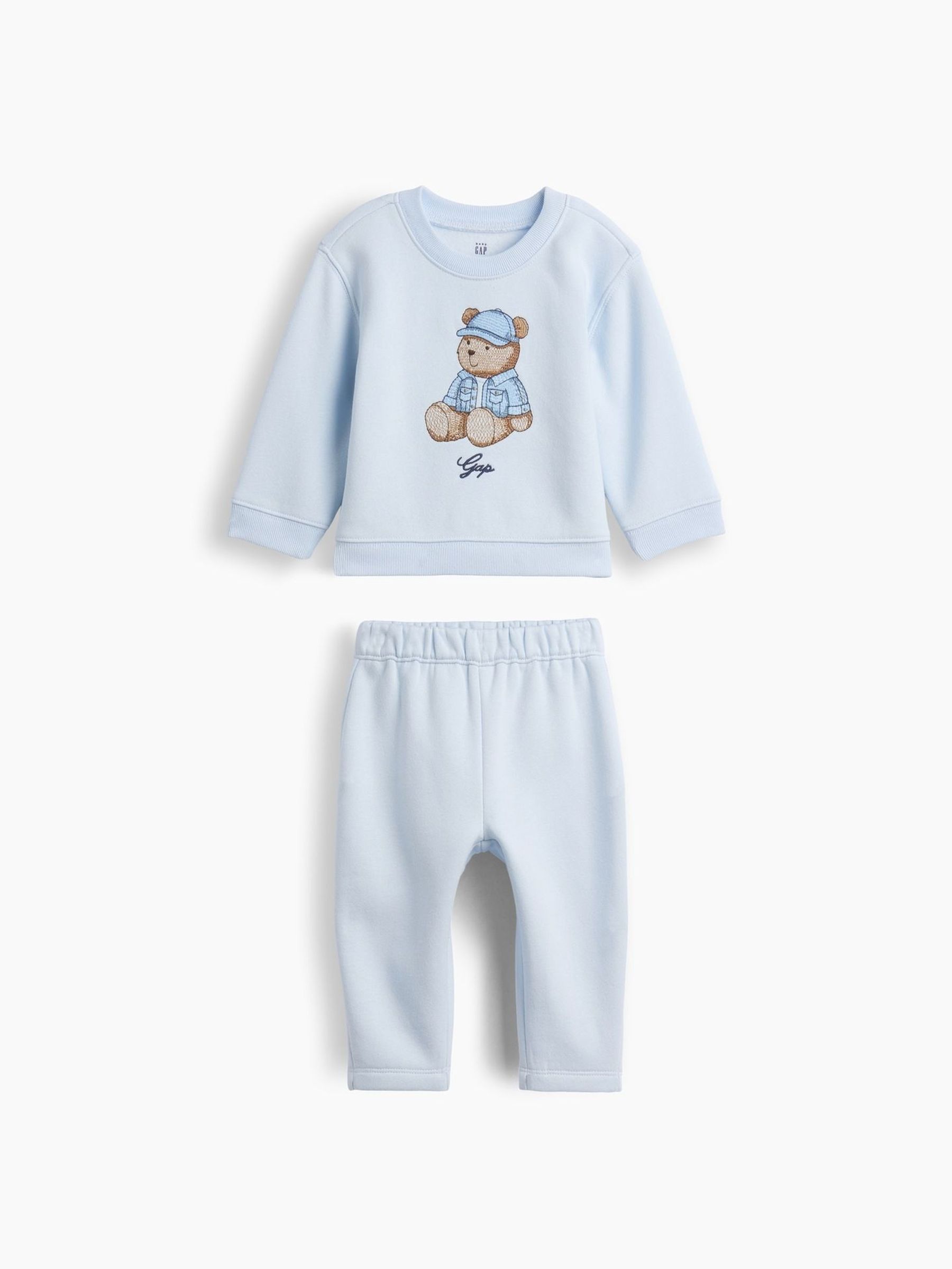 Light Blue - Vintage Soft Brannan Bear Sweat Set