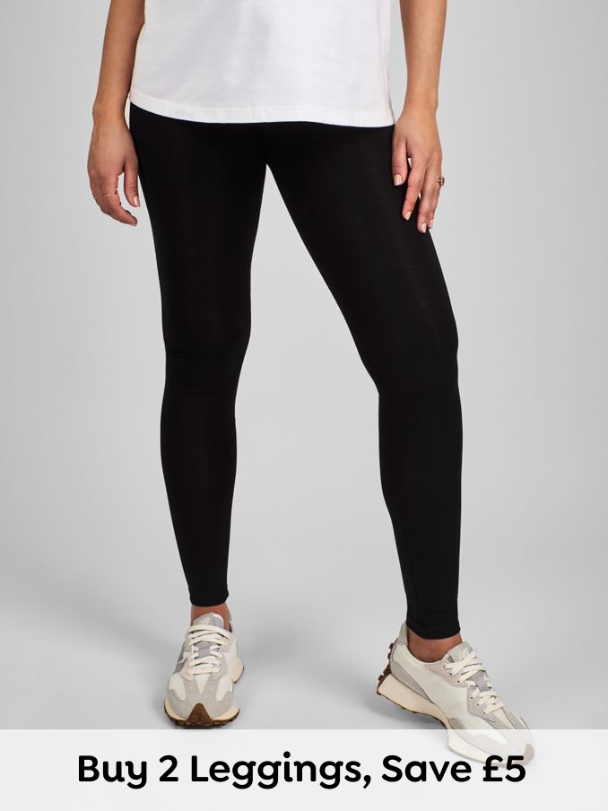 Black Maternity Everyday Leggings (638713) | £18.50