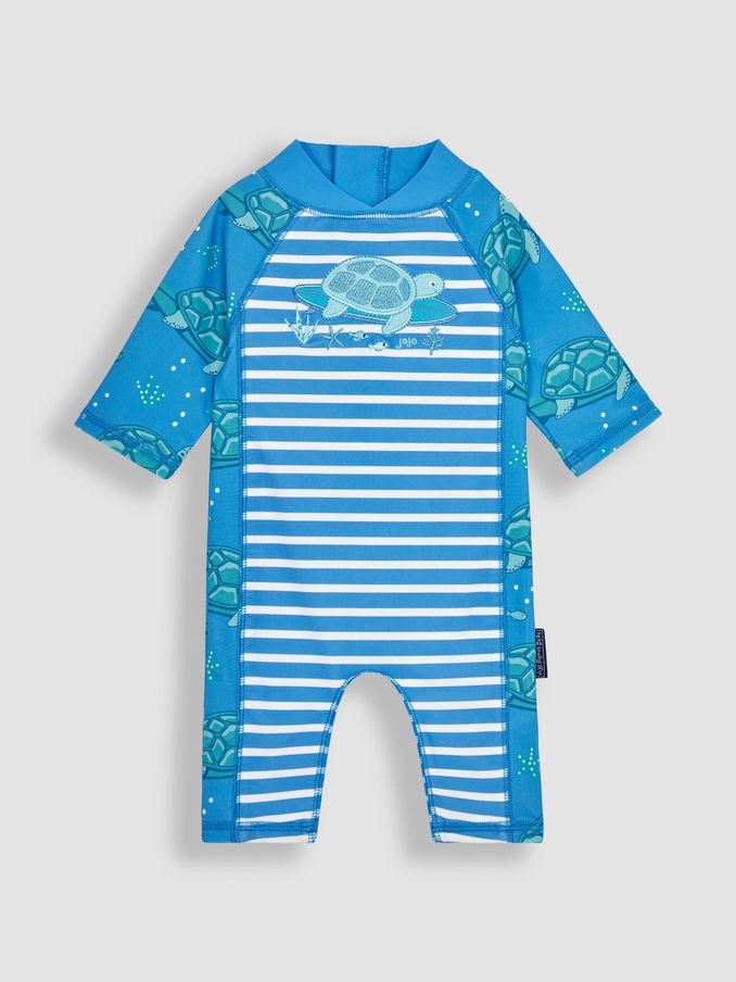 Aqua Blue UPF 50 1-Piece Sun Protection Suit (640523) | £24