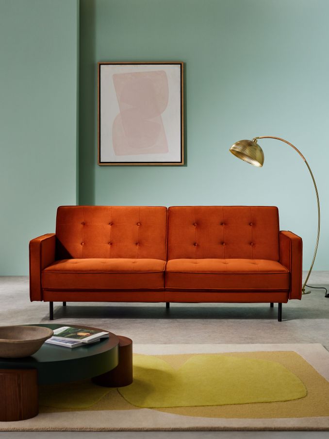 Rosslyn Sofa Bed in Cinnamon Velvet (654544) | £599