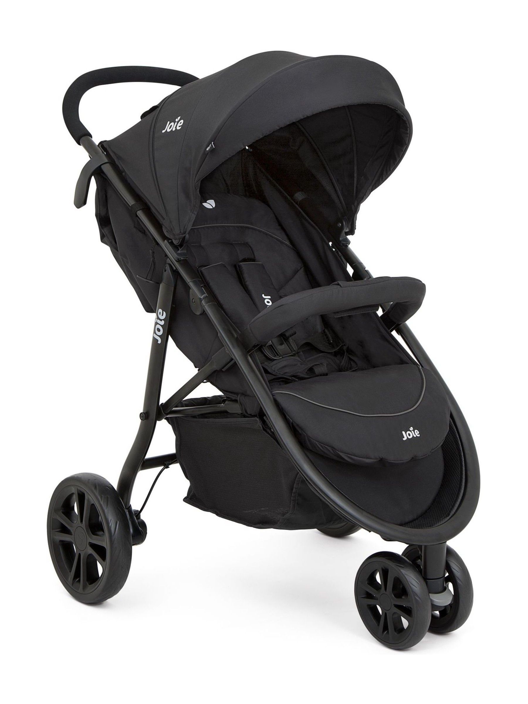 Joie Black Coal Litetrax 3 Wheel Jogger (656179) | £180