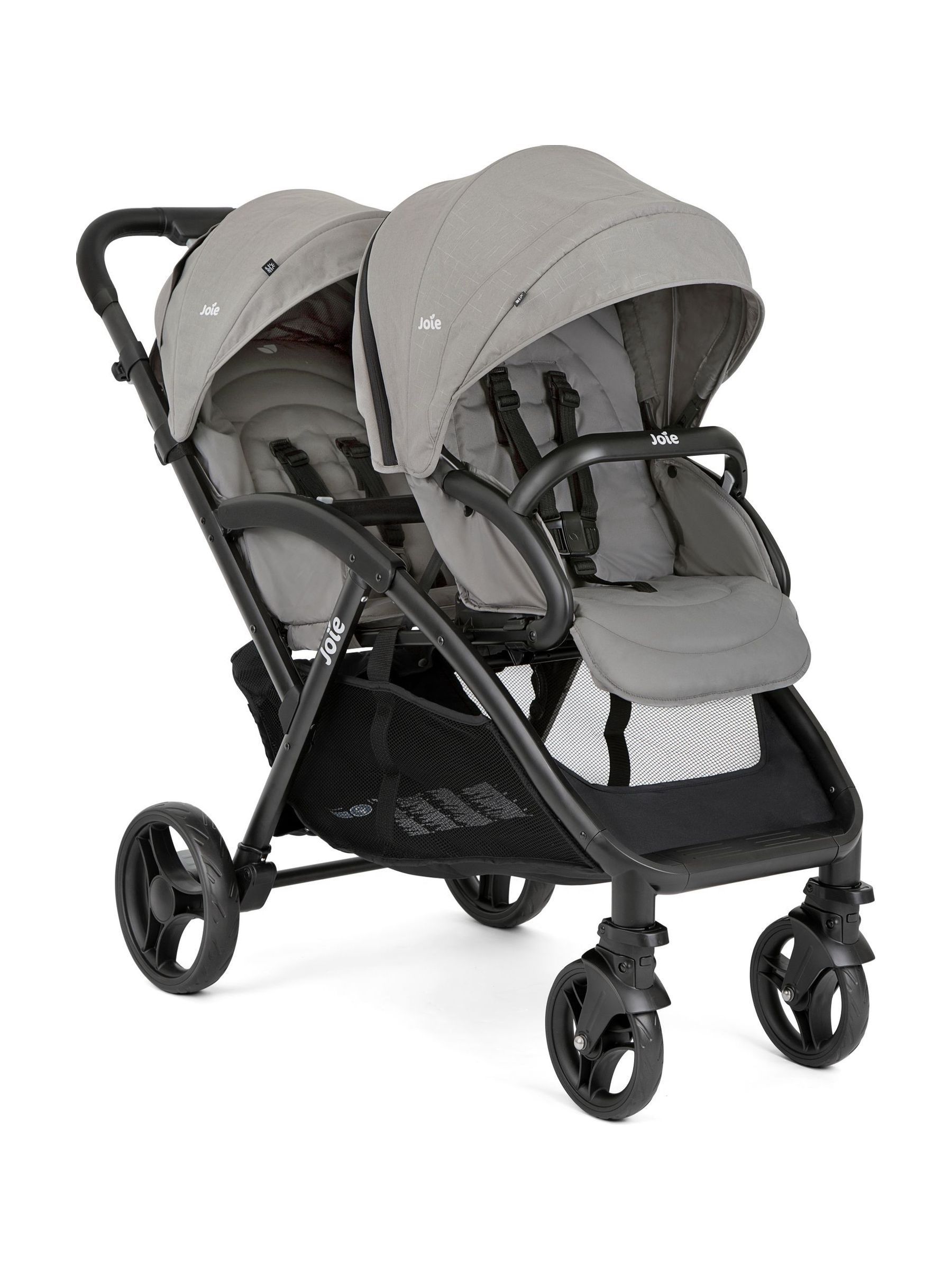 Joie Grey Pebble Evalite Duo Stroller (656252) | £240