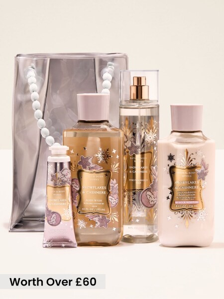 Snowflakes and Cashmere - Winter Candy Apple Gift Set (worth Over £60)