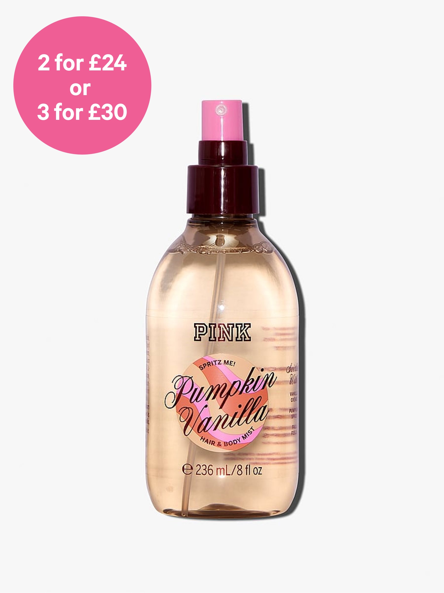 Pumpkin Vanilla - Hair And Body Mist